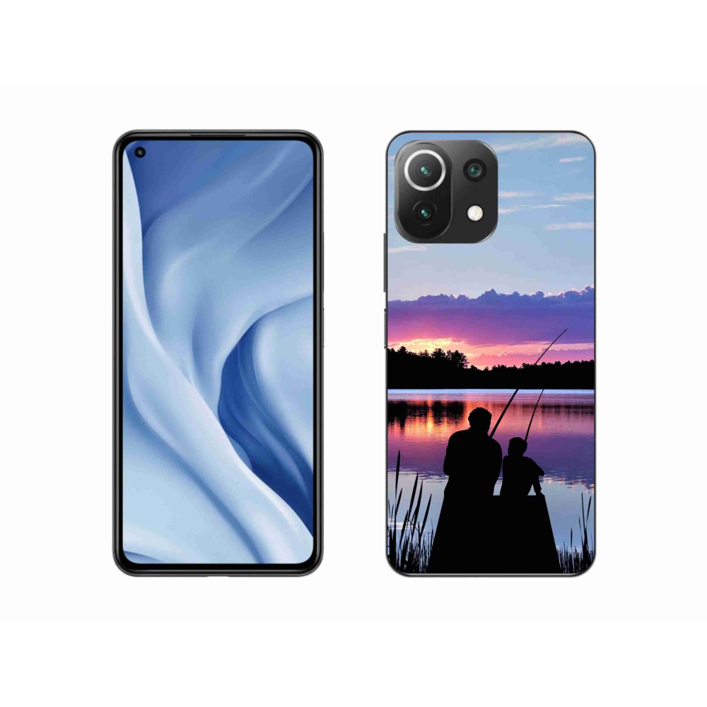 Gél borítás mmCase a Xiaomi Mi 11 Lite 4G/5G számára - halászat 2
