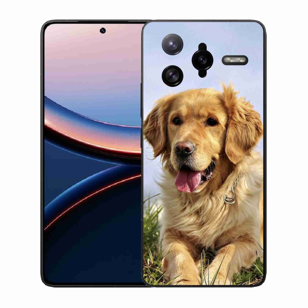 Gél borítás mmCase a Xiaomi Poco F7 Ultra számára - arany retriever