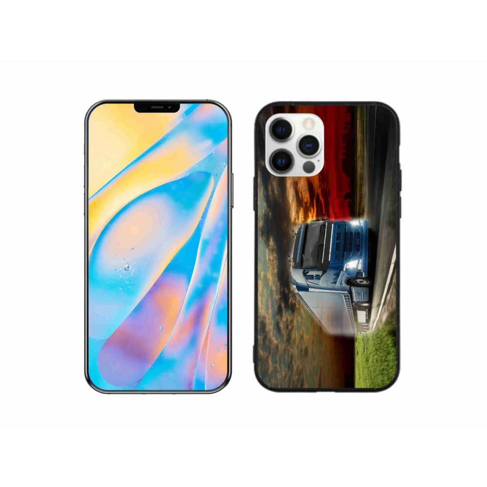 Zselés borítás mmCase iPhone 12 Pro készülékhez - teherautó 4