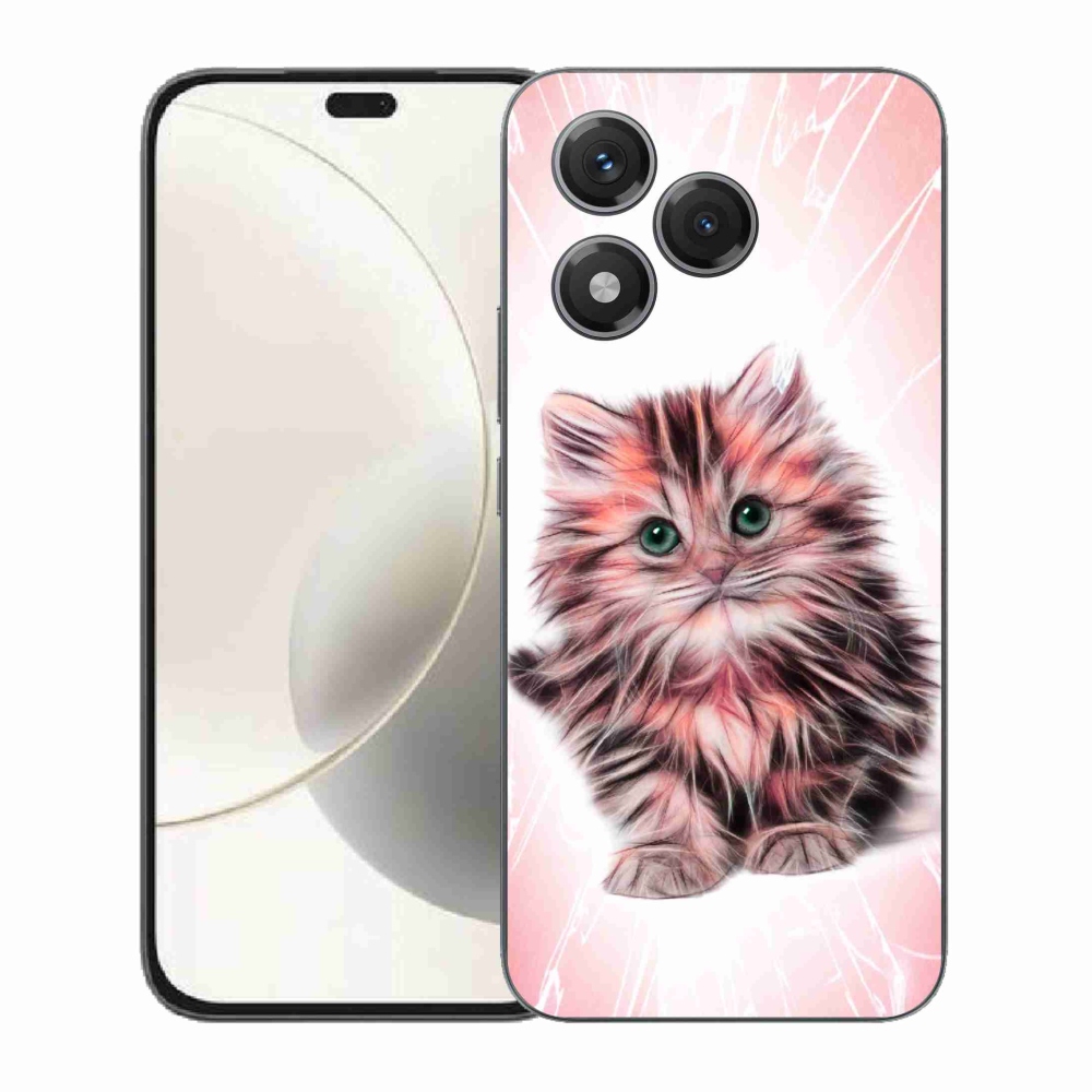 Zselés borítás mmCase a Honor 400 Lite-hoz - aranyos cica