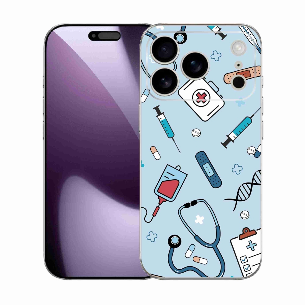 Zselés borítás mmCase iPhone 17 Pro készülékhez - egészség 1