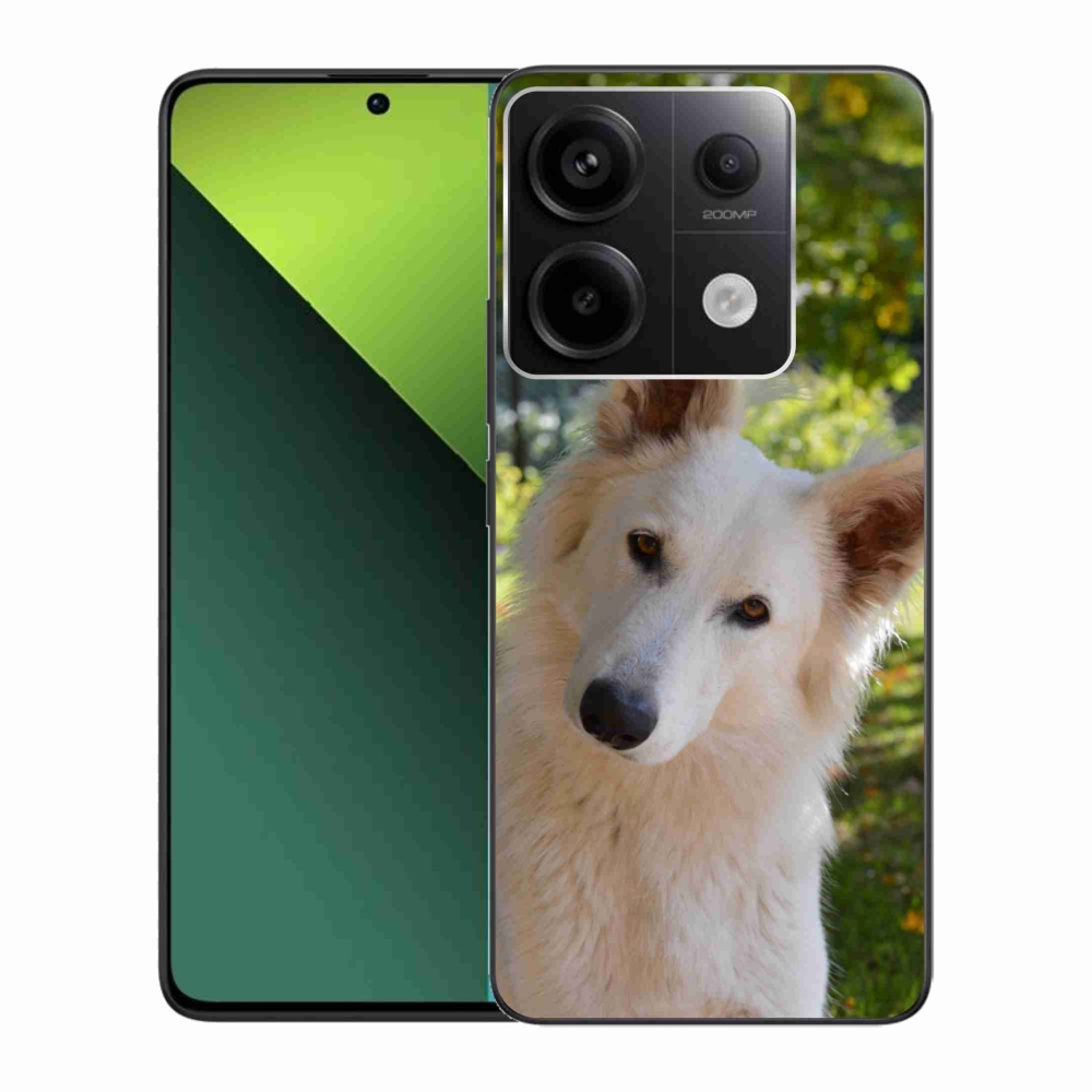 Gél borítás mmCase a Xiaomi Redmi Note 13 Pro 5G/Poco X6 5G számára - Fehér svájci pásztor 1