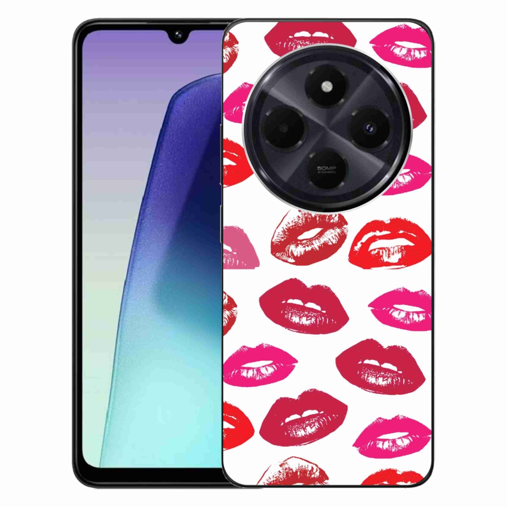 Gél borítás mmCase a Xiaomi Redmi 14C/Poco C75 számára - ajkak