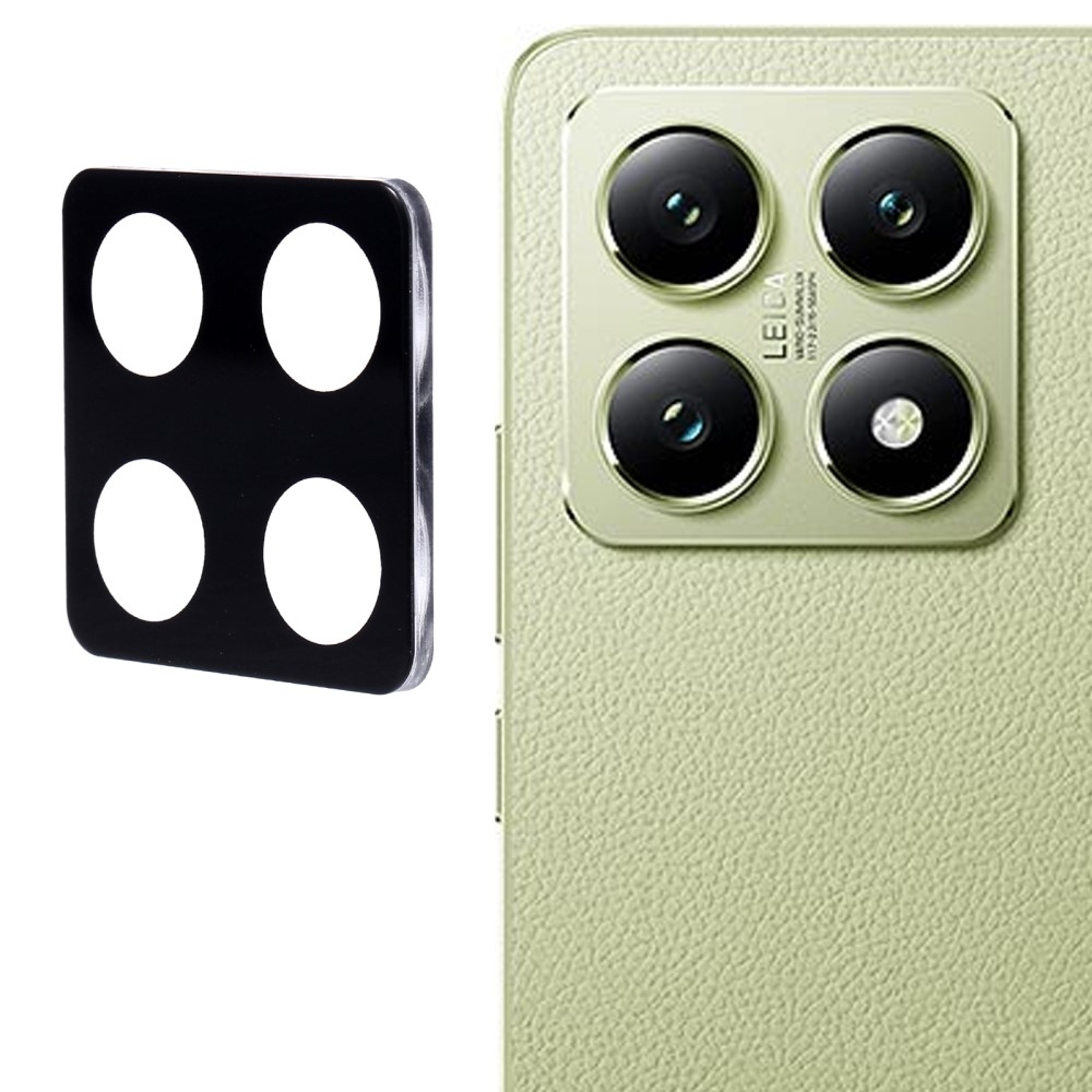 Kamera lencse üveg a Xiaomi 14T-n - fekete