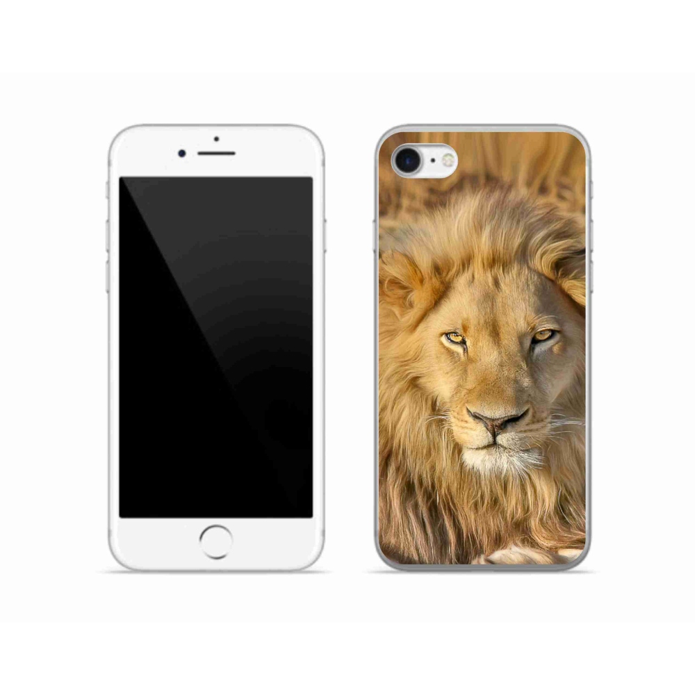 Zselés borítás mmCase iPhone SE (2020) - Lion 2