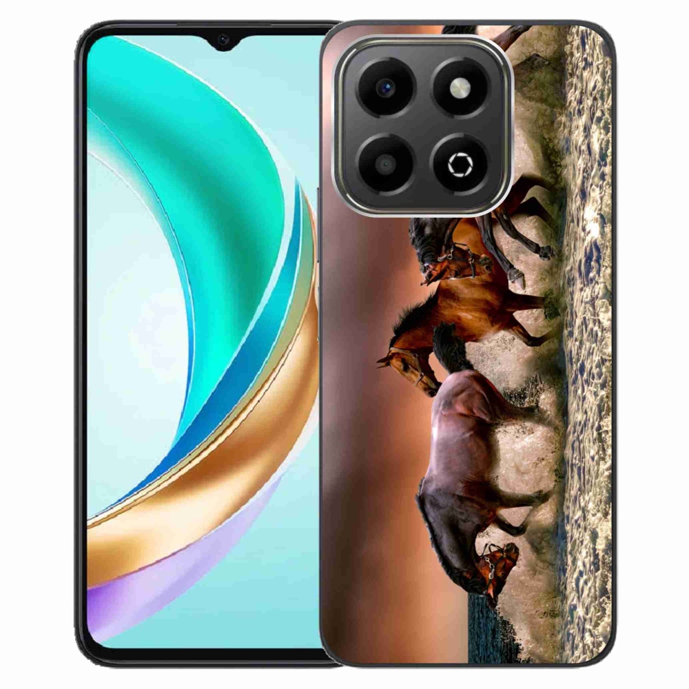 Zselés borítás mmCase a Honor X6b készülékhez - lovak 1