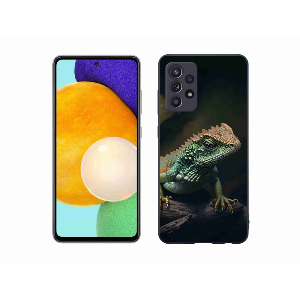 Gél védőhuzat mmCase Samsung Galaxy A52s 5G - gyík