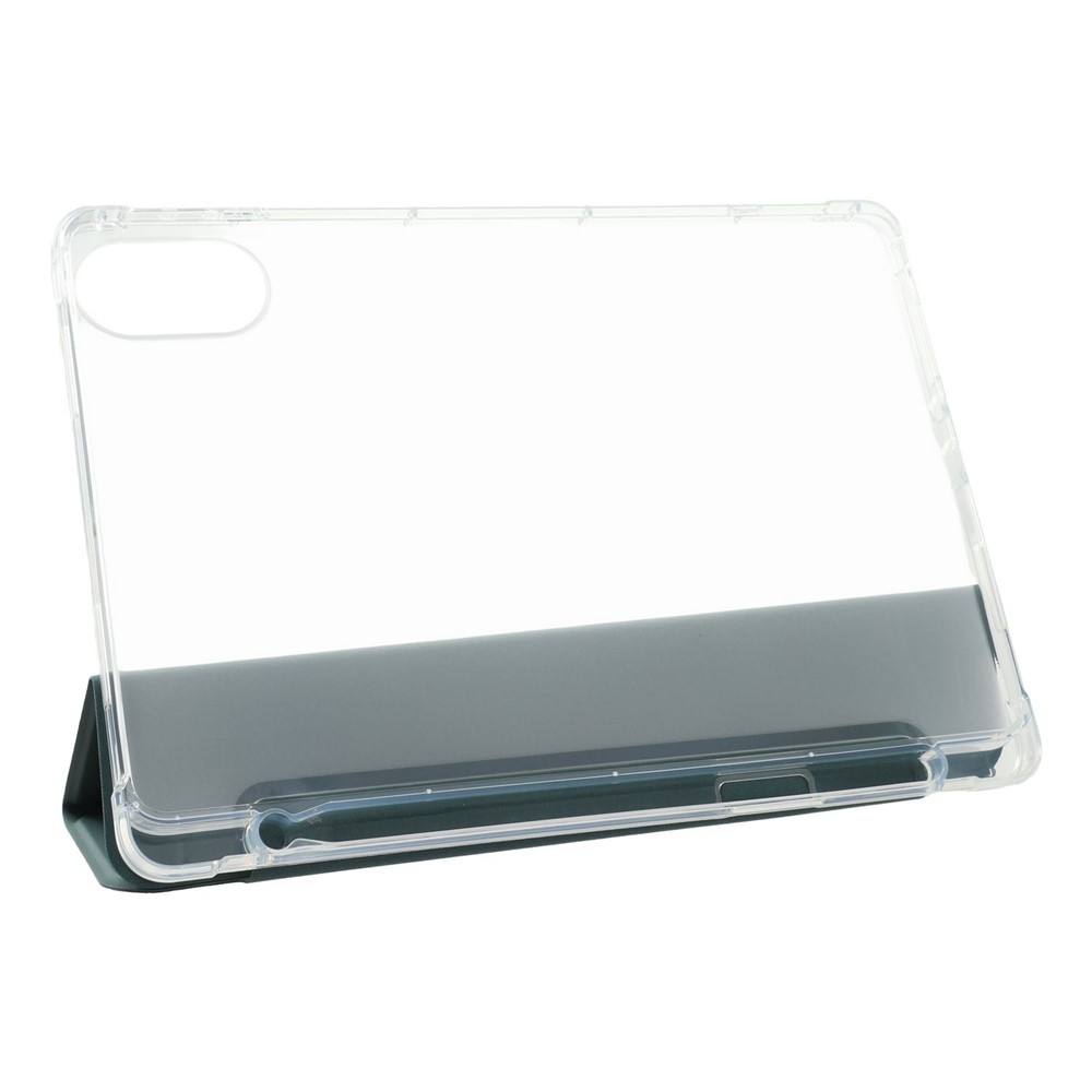 Háromrétegű intelligens, összecsukható Xiaomi Redmi Pad 2 tablet tok - sötétzöld