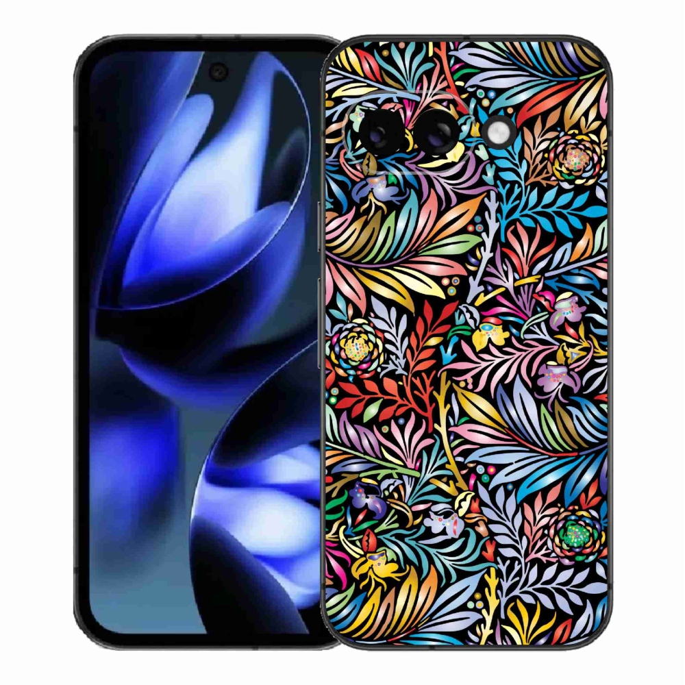 Gél borítás mmCase a Google Pixel 9a számára - virágok 5