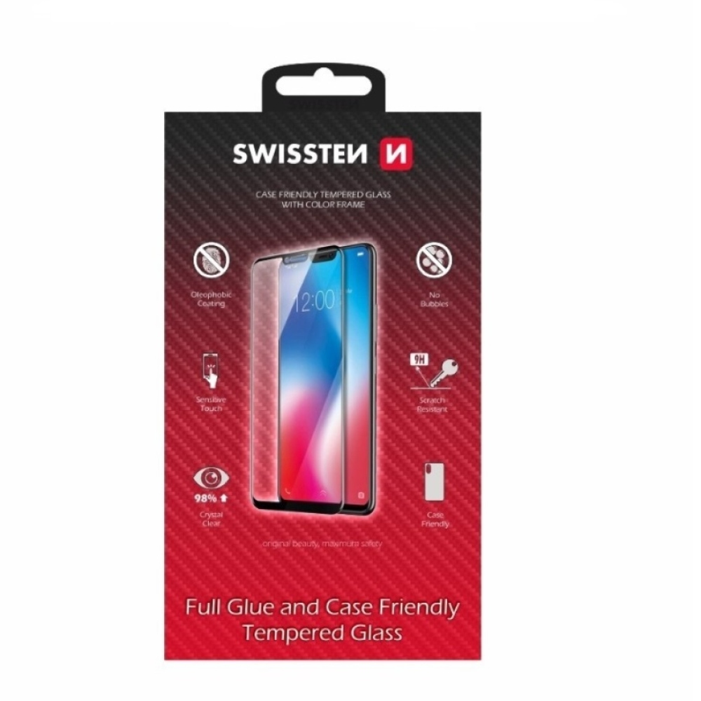 Swissten teljes képernyő edzett üveg a Xiaomi Poco C65/Redmi 13C 4G/5G készüléken