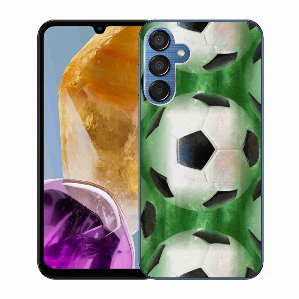 Gél borítás mmCase Samsung Galaxy M15 5G - focilabda