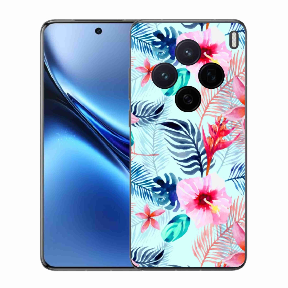 Zselés borítás mmCase a Vivo X200 5G-hez - virágok