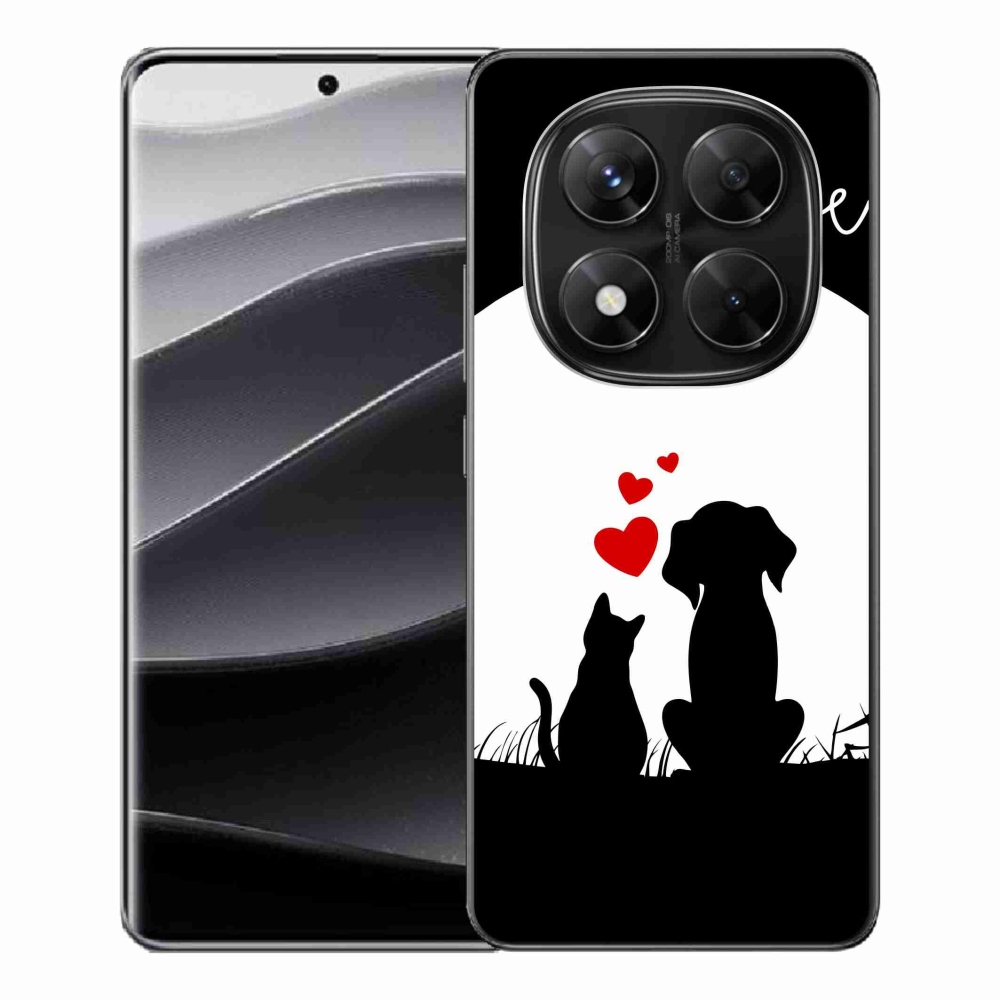 Gél borítás mmCase a Xiaomi Redmi Note 14 Pro 5G/Poco X7 5G számára - állatszerelem