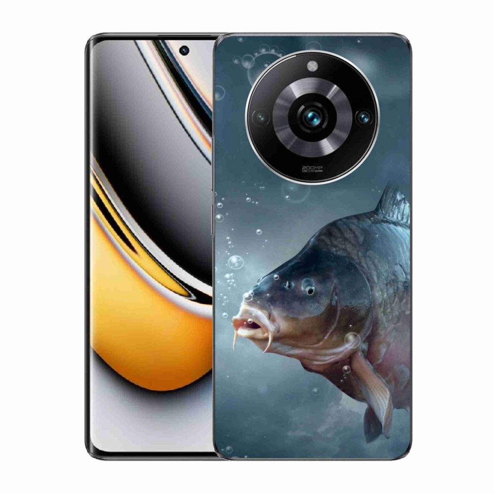 Zselés borítás mmCase a Realme 11 Pro/11 Pro+ készülékhez - ponty és buborékok