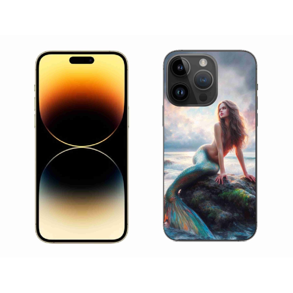 Zselés borítás mmCase iPhone 14 Pro Max készülékhez - sellő