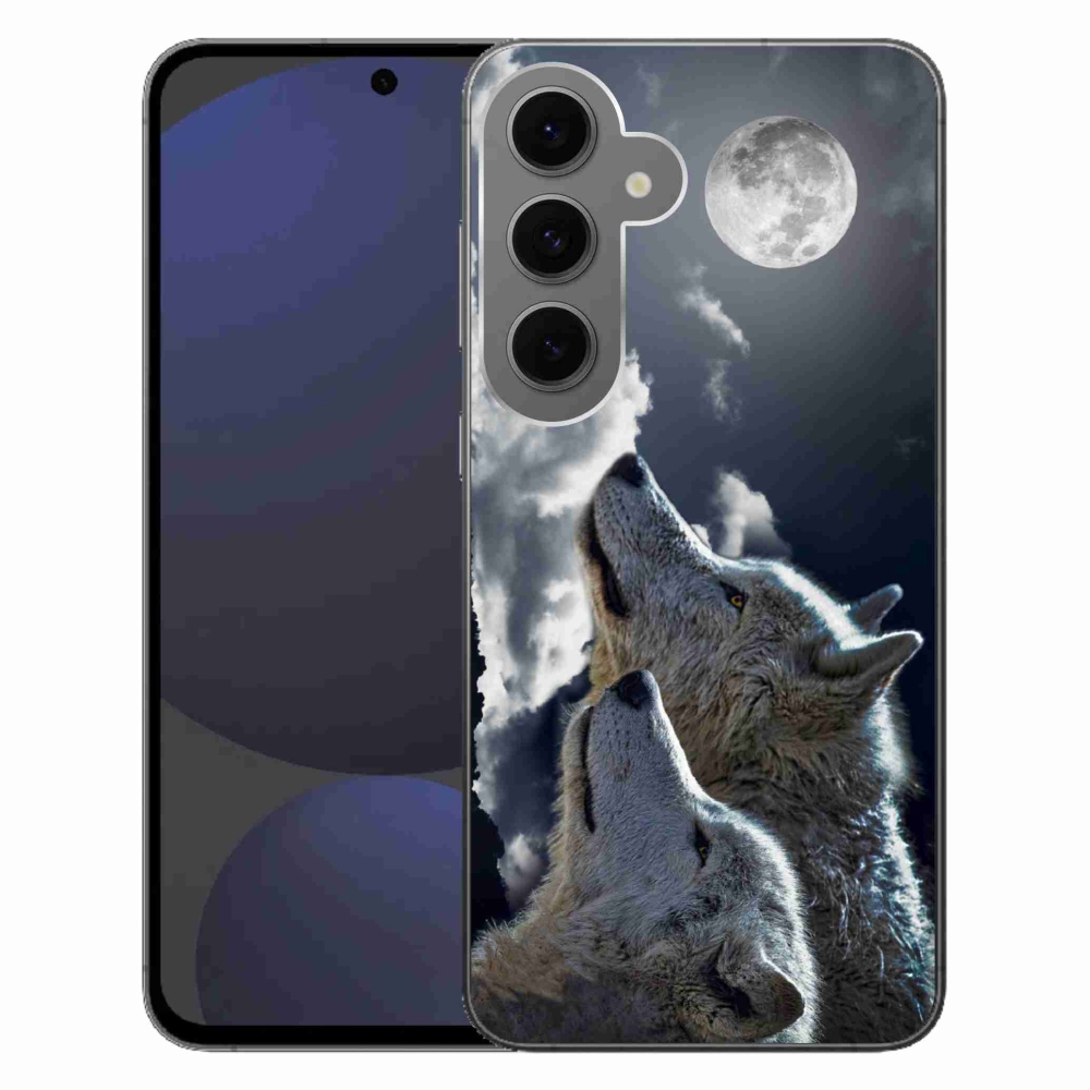 Zselés borítás mmCase Samsung Galaxy S24 FE - farkasok