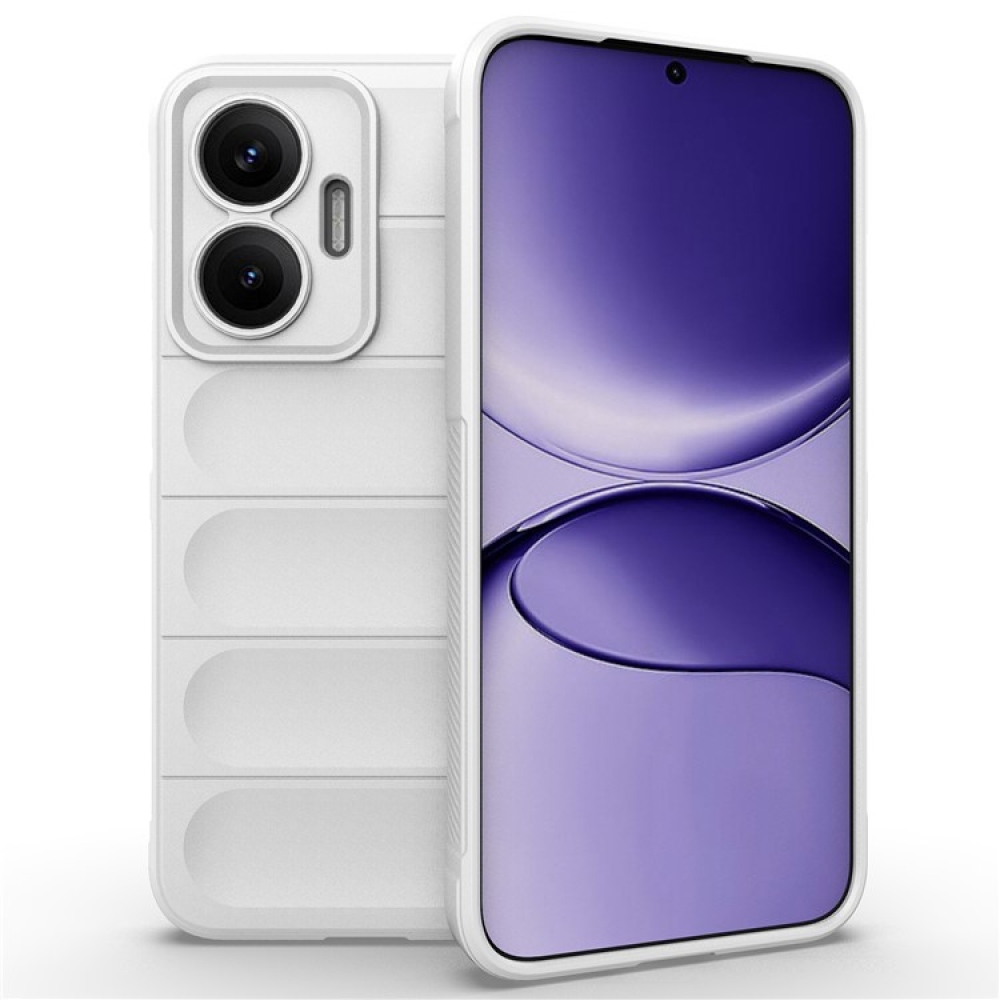 Rugg tartós zselés tok Xiaomi Poco F7 5G - fehér