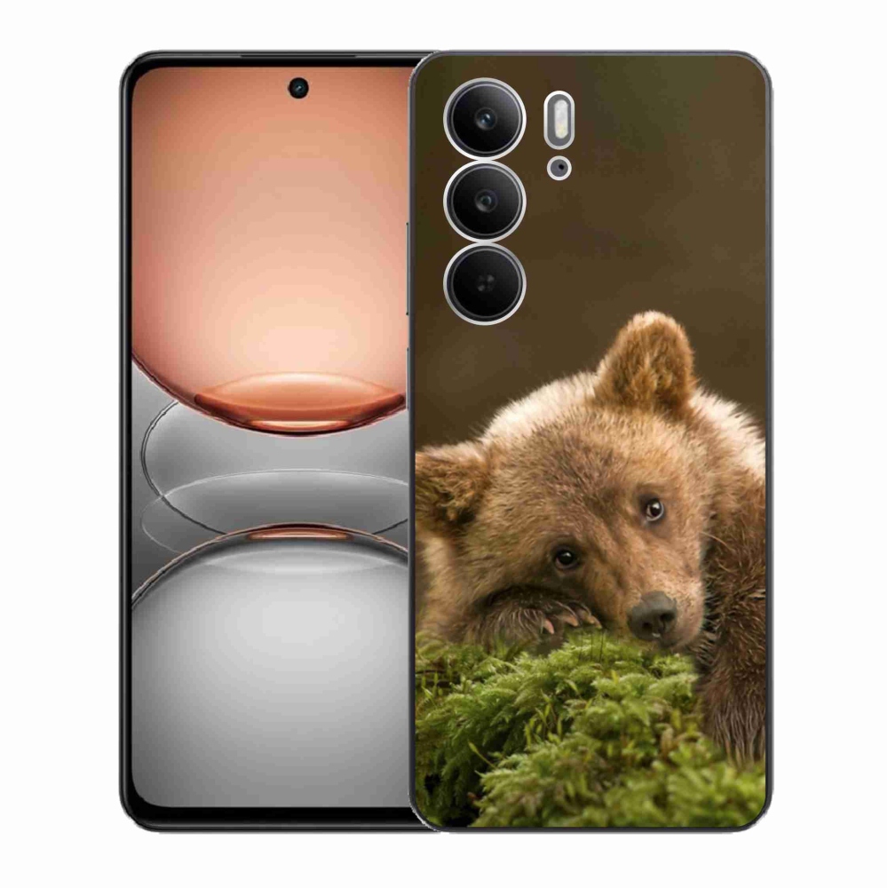 Zselés borítás mmCase a Realme C75 készülékhez - medve