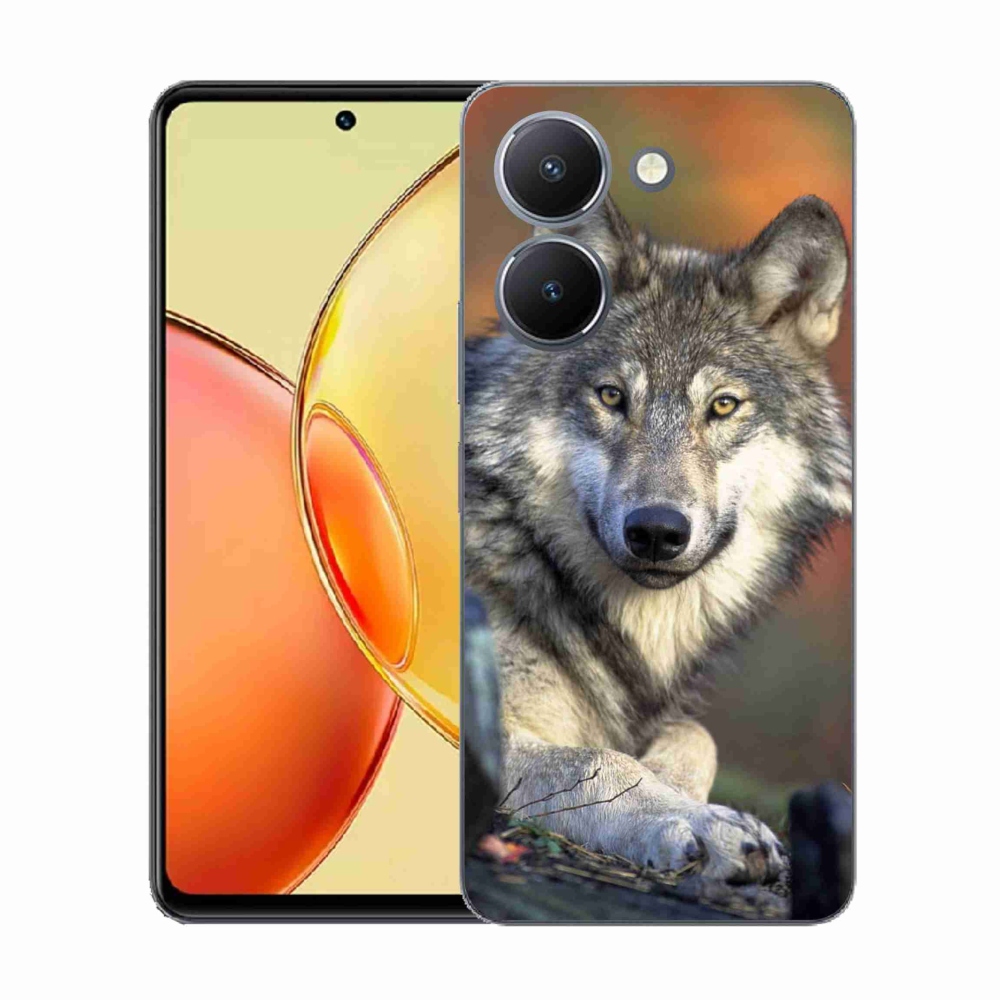 Zselés borítás mmCase a Vivo Y36-hoz - farkas