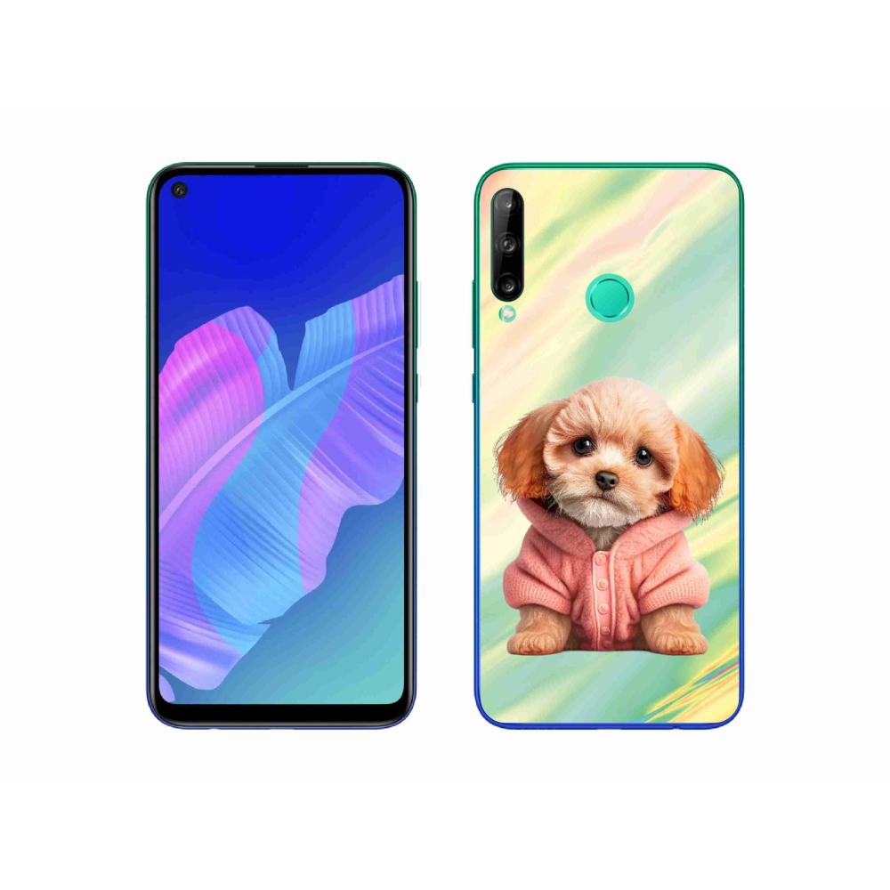 Gél borítás mmCase a Huawei P40 Lite E - pulóveres kiskutya számára