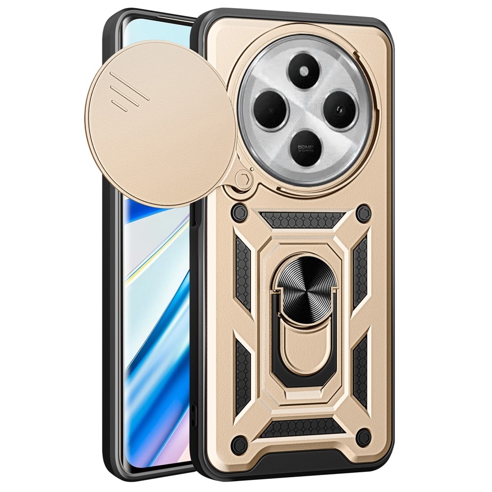 Csúszásálló borítás Xiaomi Redmi 14C/Poco C75 készülékhez - arany színben