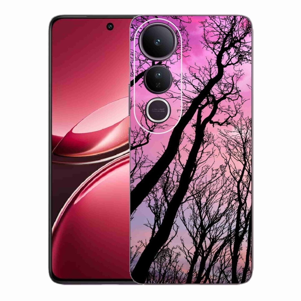 Gélburkolat mmCase a Vivo V50 Lite 4G/5G készülékhez - kidőlt fák