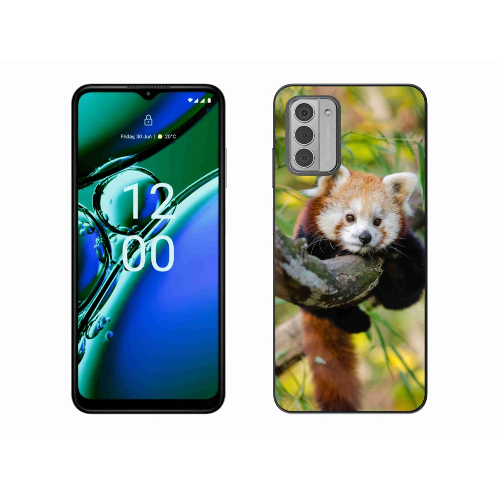 Zselés borítás mmCase a Nokia G42 készülékhez - pandavörös