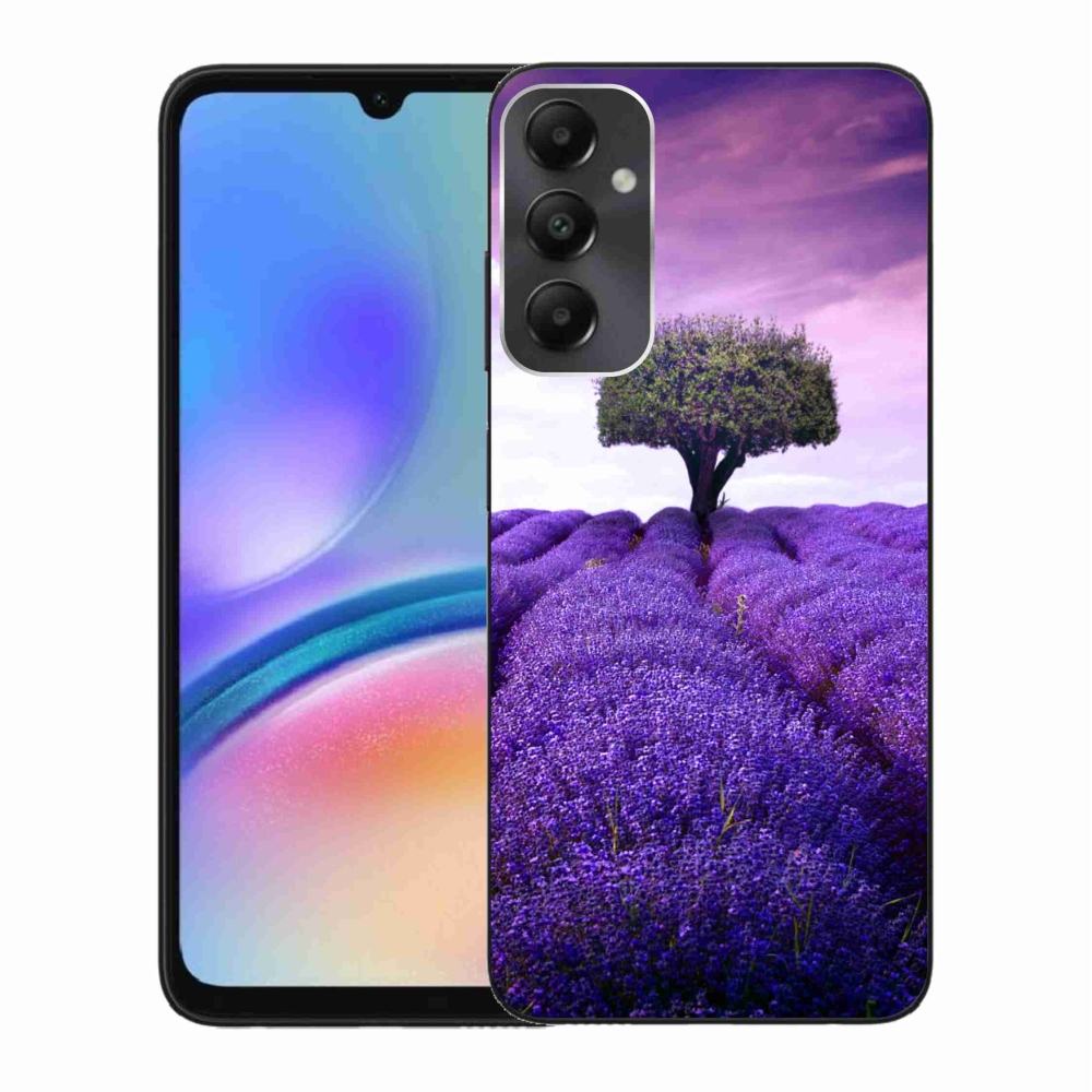 Gél védőhuzat mmCase Samsung Galaxy A05s készülékhez - levendula rét
