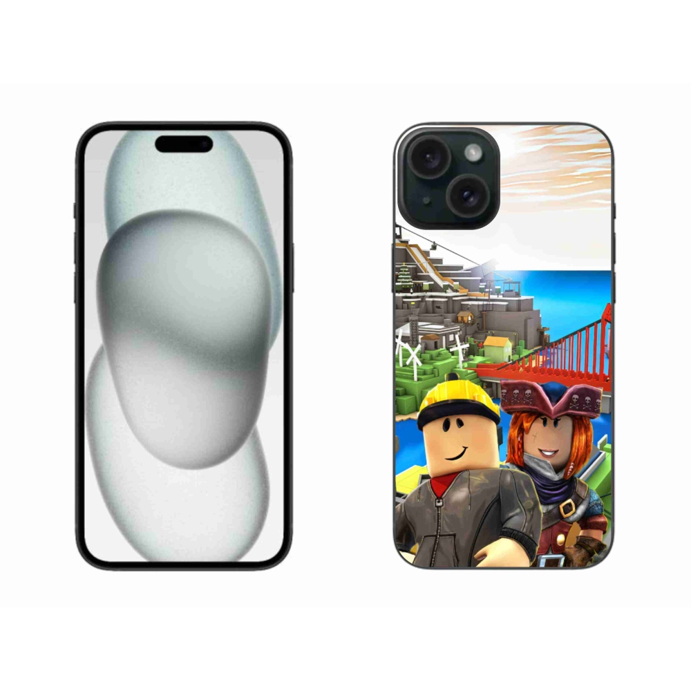 Gél borítás mmCase iPhone 15 Plus készülékhez - roblox 1