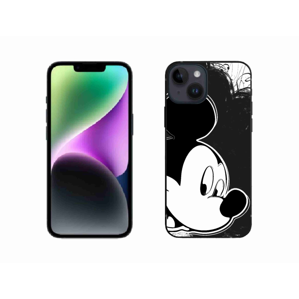 Zselés borítás mmCase iPhone 14 készülékhez - mickey egér 1