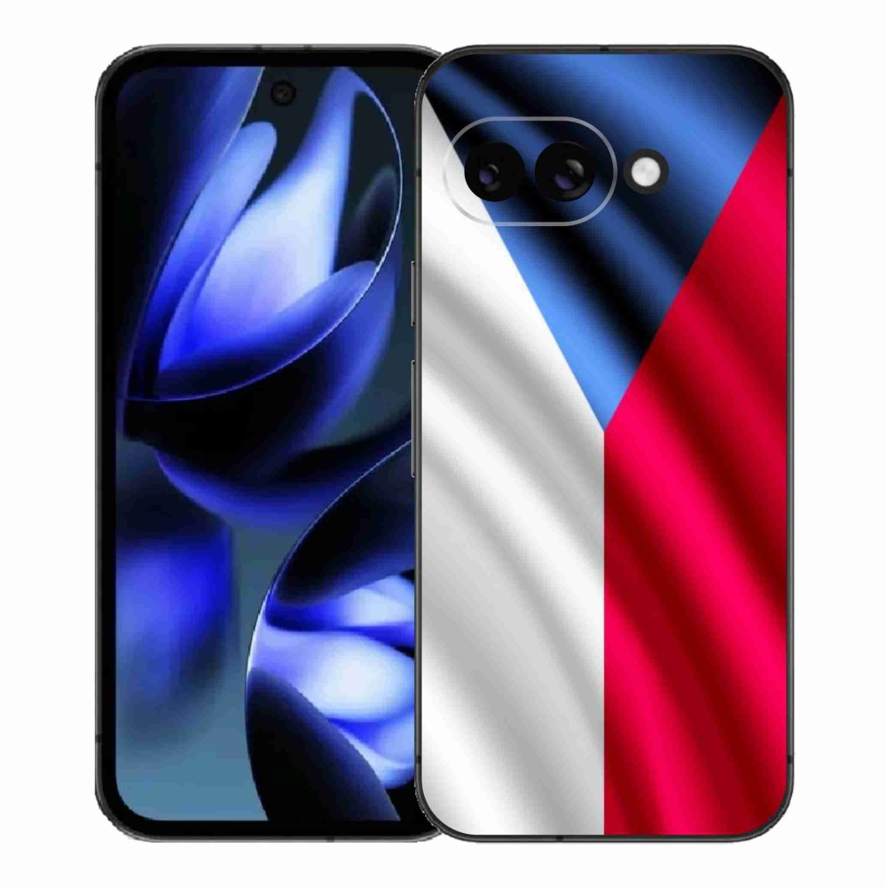 Gél borítás mmCase a Google Pixel 9a számára - cseh zászló