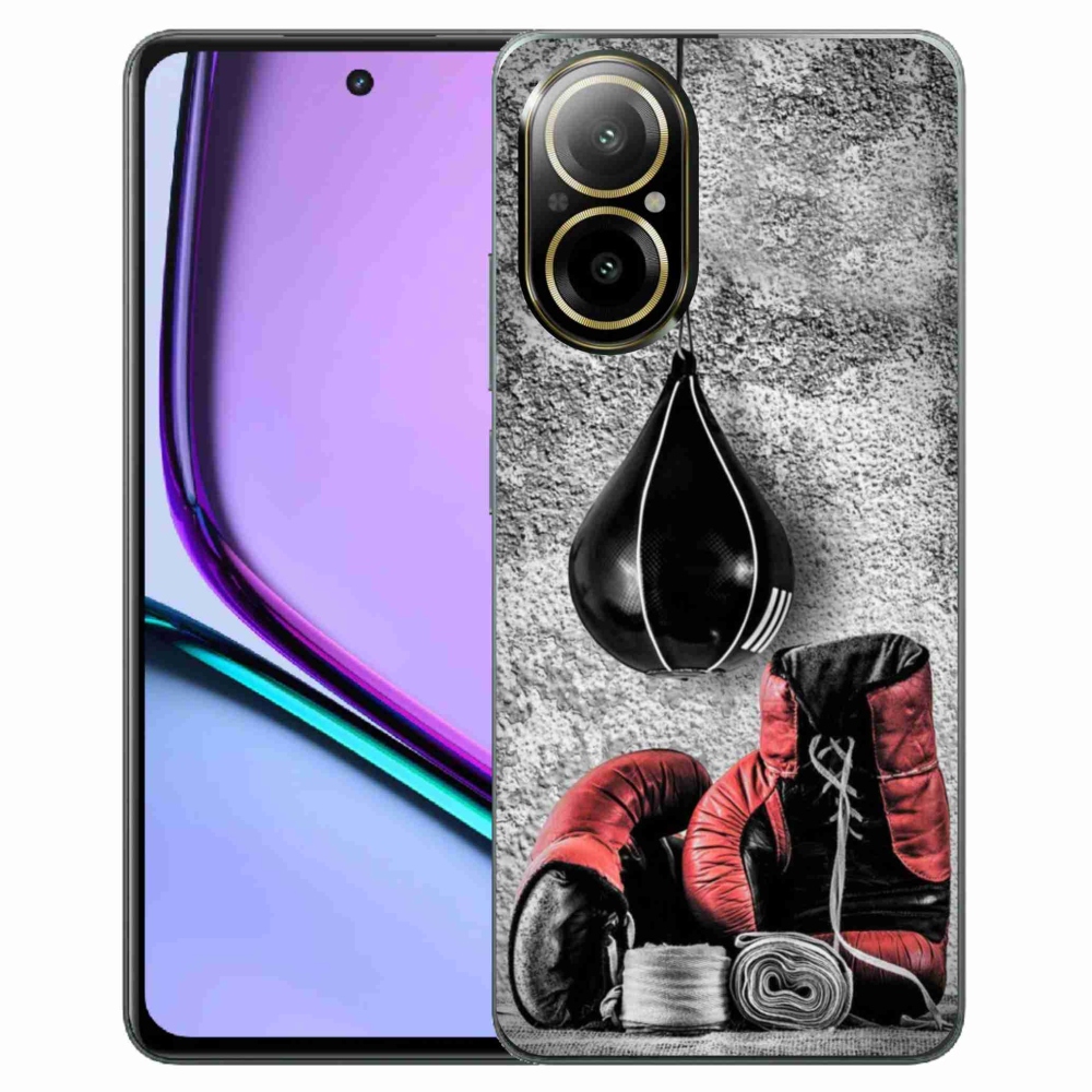 Gélborítás mmCase a Realme C67 készülékhez - bokszzsák és kesztyű