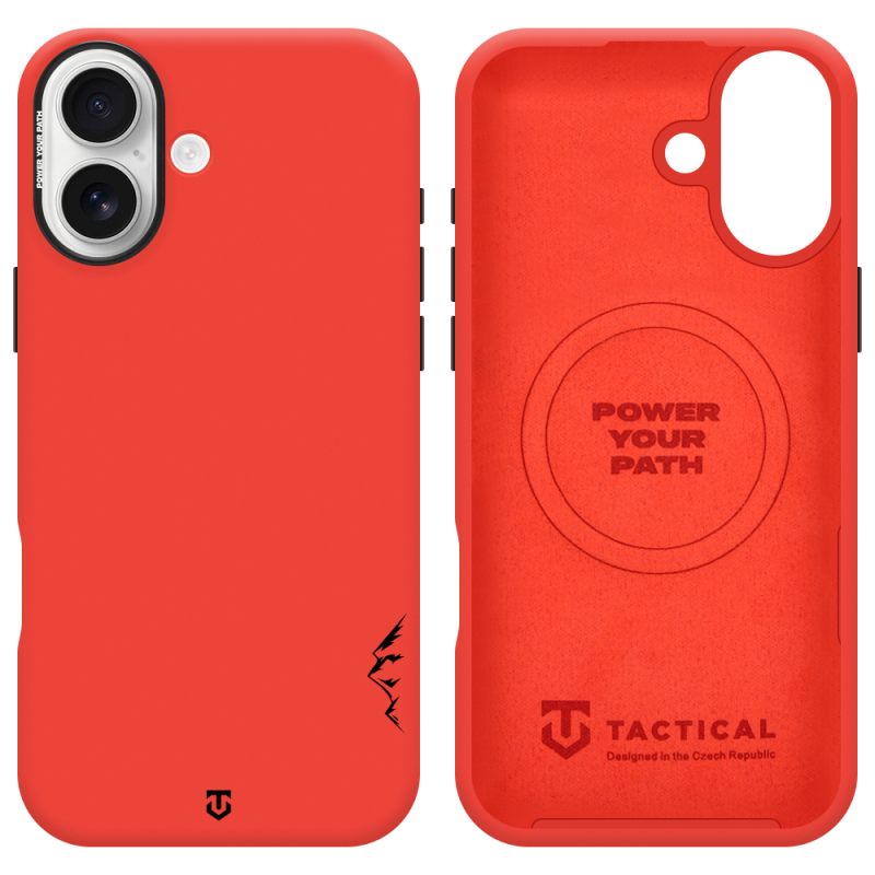 Tactical MagForce Velvet Smoothie 2.0 tok az Apple iPhone 17-hez, Chili színben