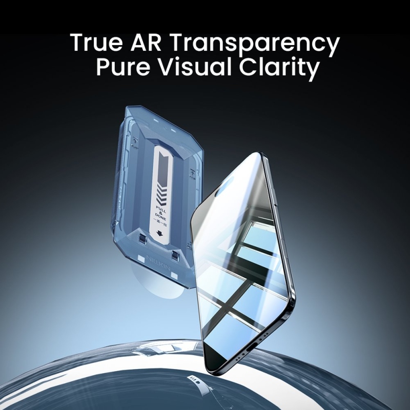 Nillkin Edzett üveg 0.2mm H+ PRO 2.5D tükröződésmentes Apple iPhone Air készülékhez (applikátorral)