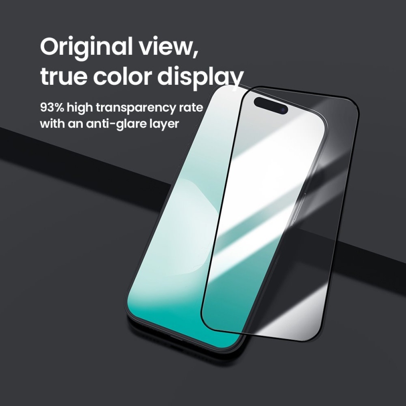 Nillkin edzett üveg 2.5D CP+ PRO fekete Apple iPhone 17 Pro Max készülékhez (applikátorral)