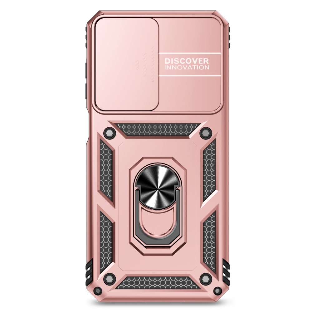 Gyűrűálló borítás Samsung Galaxy A26 5G készülékhez - rózsa arany