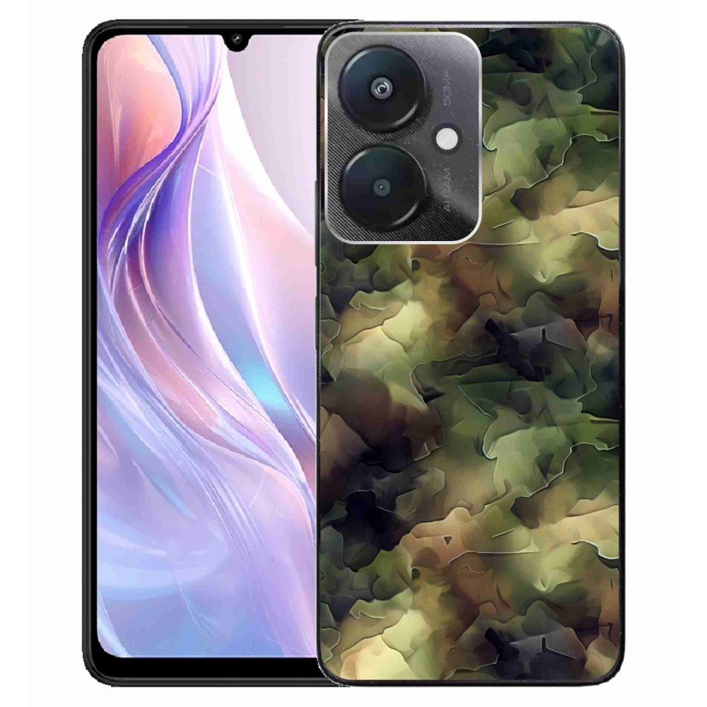 Gél borítás mmCase a Xiaomi Redmi 13C 5G-hez - álcázó minta 10