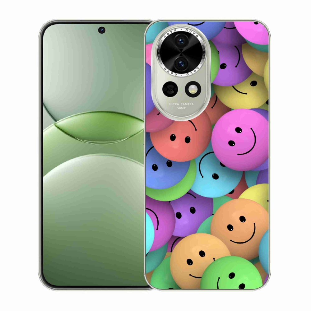 Gél borító mmCase a Huawei Nova 13 5G-n - színes smiley-k