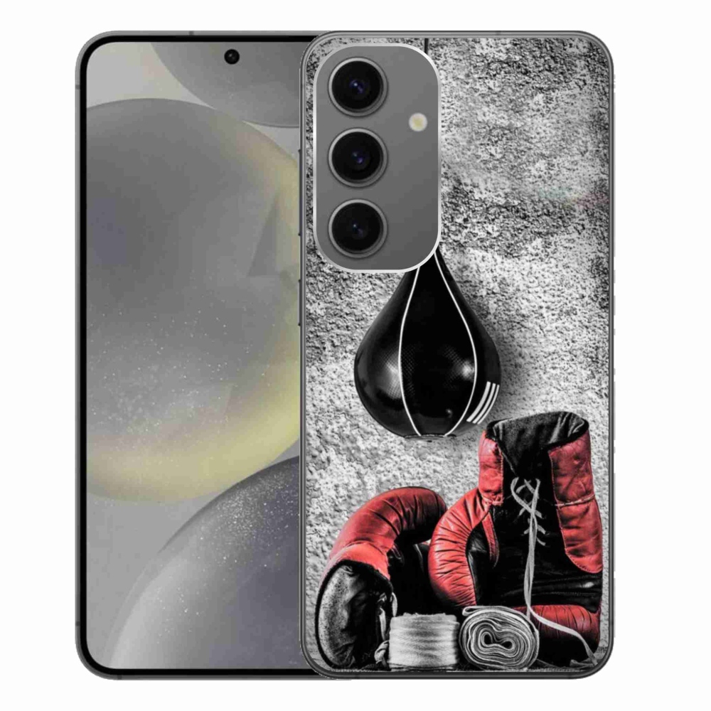 Gél borítás mmCase Samsung Galaxy S24+ - bokszzsák és kesztyű - Samsung Galaxy S24+ - bokszzsák és kesztyű