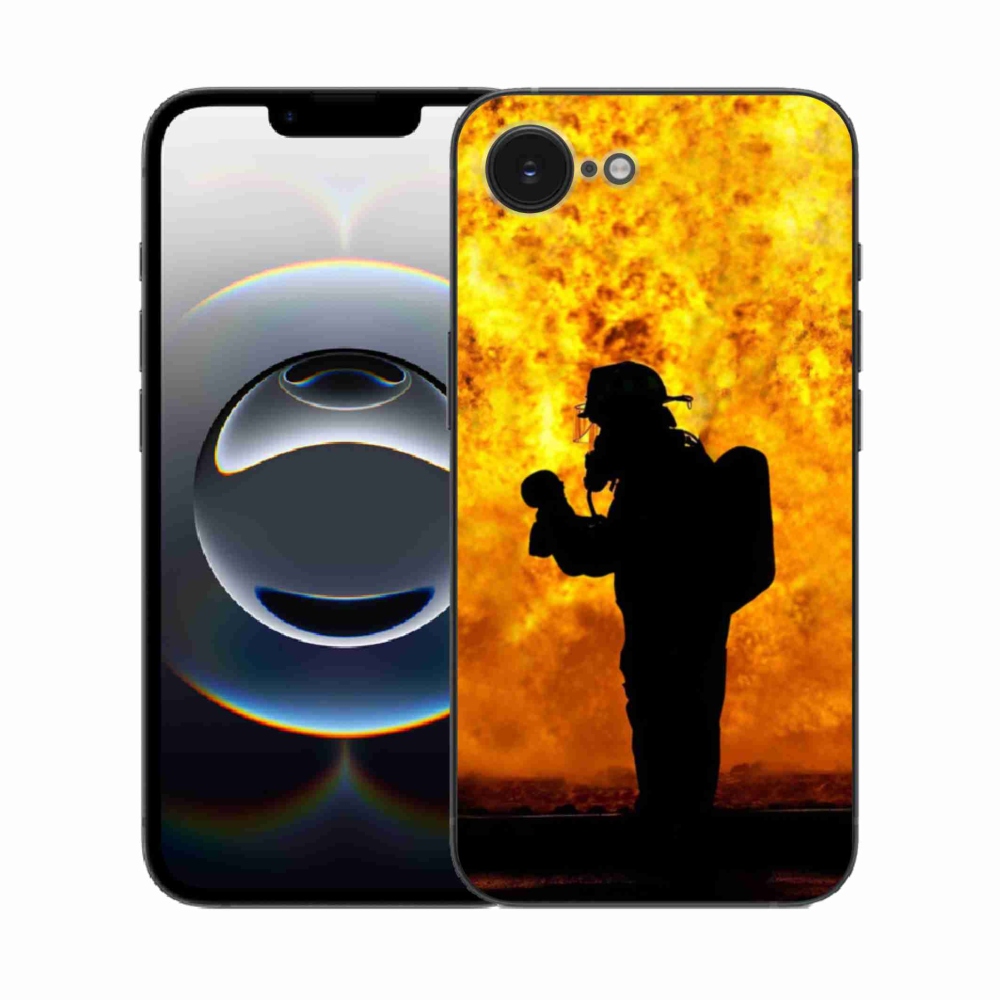 Gél borítás mmCase iPhone 16e készülékhez - tűzoltó