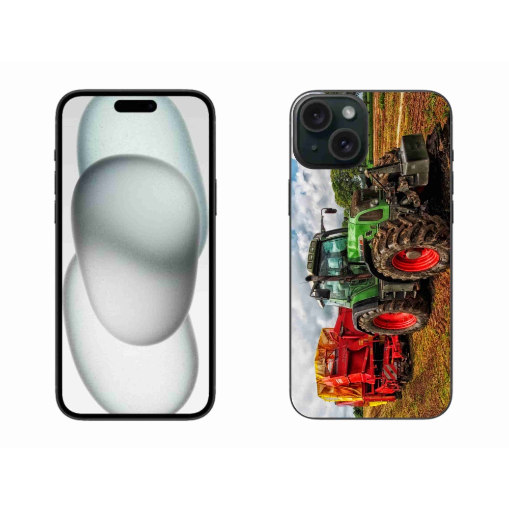 Zselés borítás mmCase iPhone 15 Plus készülékhez - traktor 4