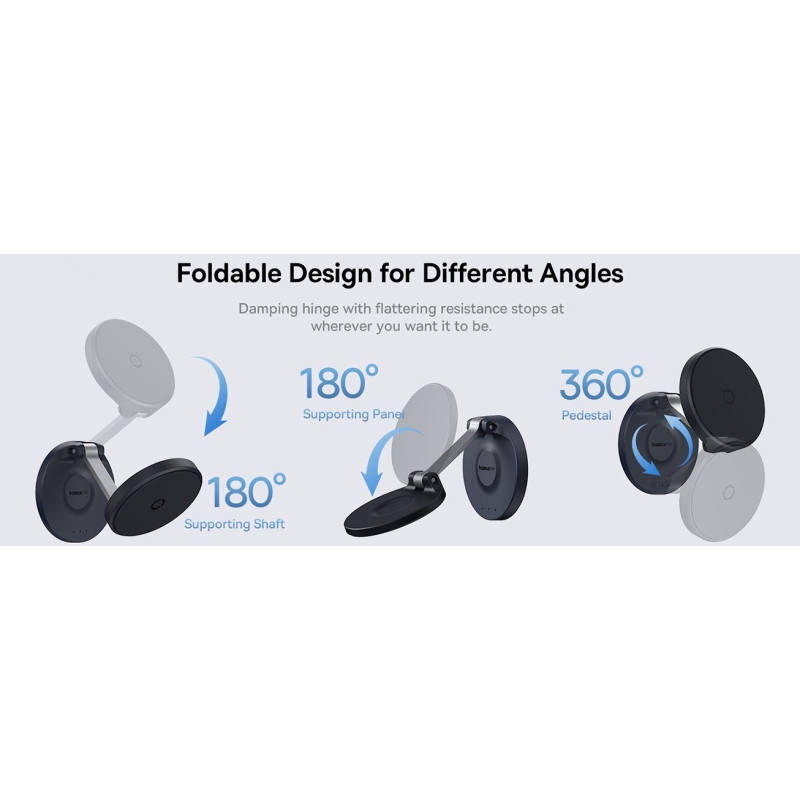 Baseus MagPro mágneses összecsukható tartó Cluster Fekete
