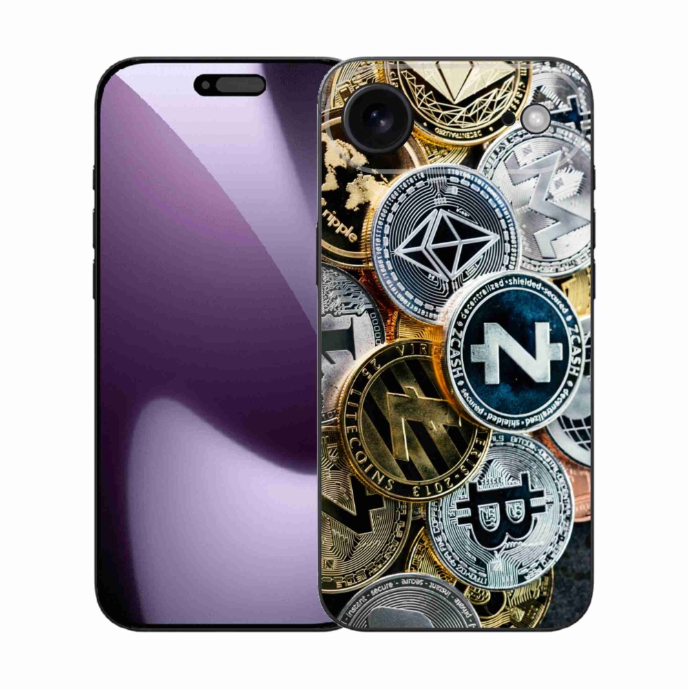 Gél borítás mmCase iPhone 17 Air készülékhez - kriptovaluták