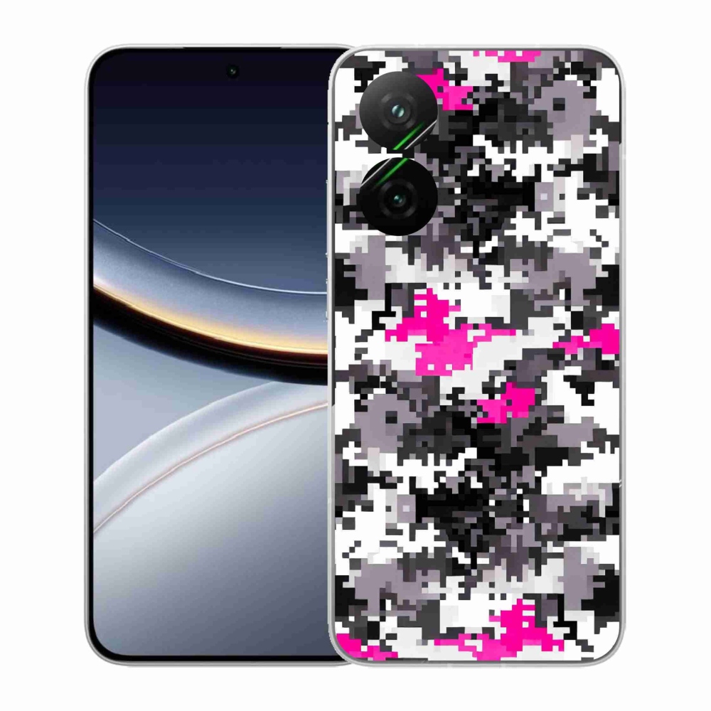 Gél borítás mmCase a Xiaomi Poco F7 5G-hez - álcázó minta 4