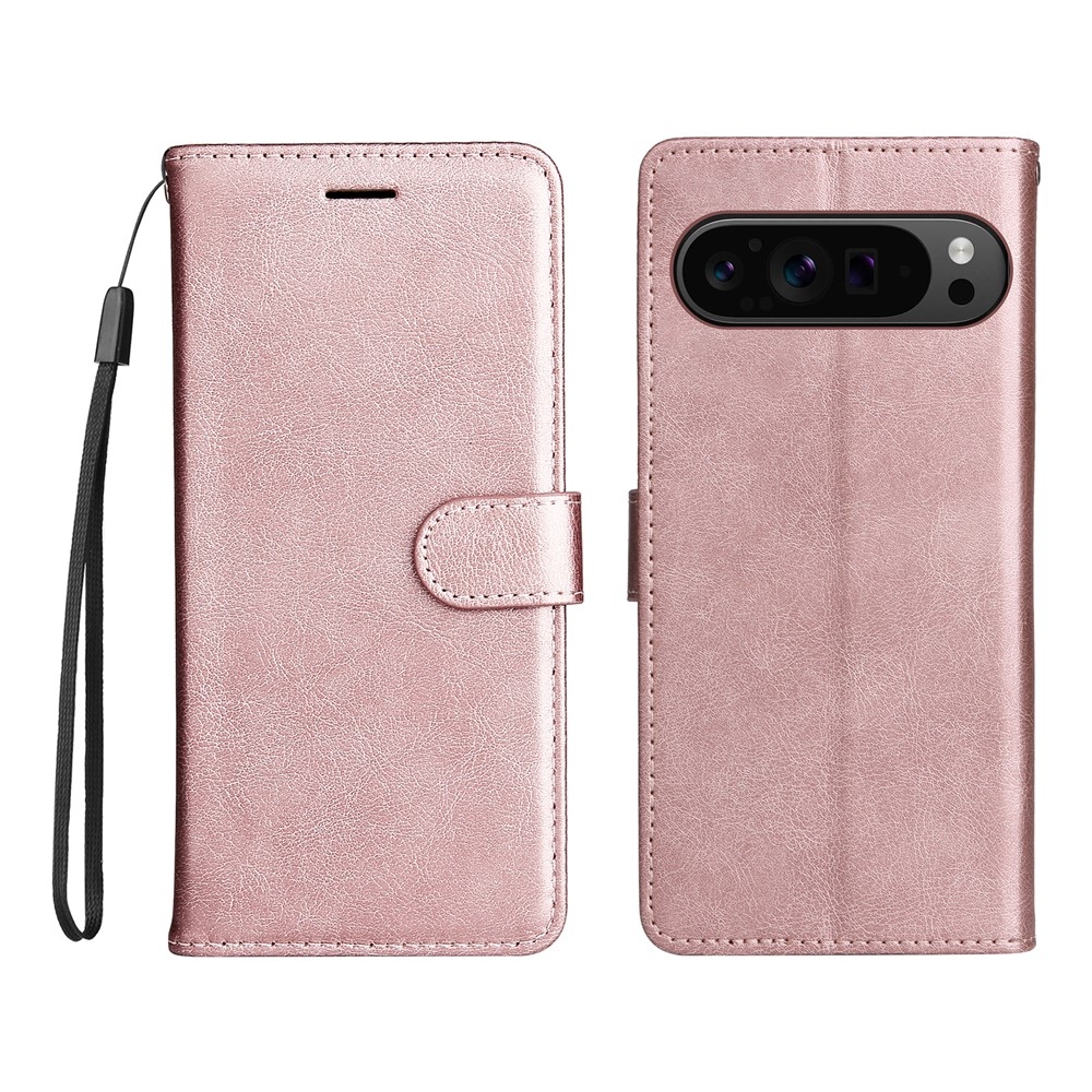 Könyvtáska a Google Pixel 10 Pro XL/Pixel 9 Pro XL számára - rózsaszínű