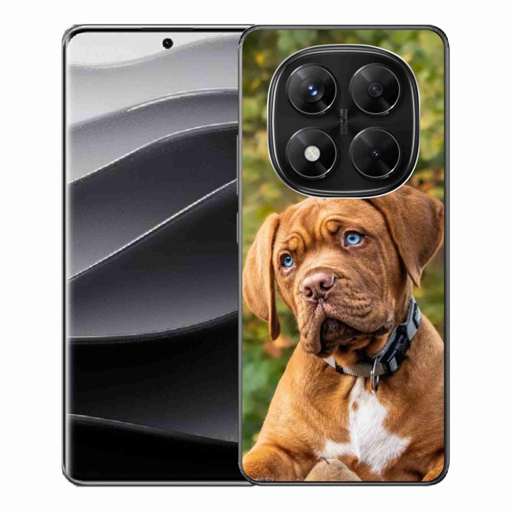 Gél borítás mmCase a Xiaomi Redmi Note 14 Pro 5G/Poco X7 5G számára - kölyökkutyakék