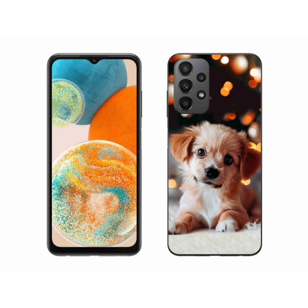 Gél borítás mmCase Samsung Galaxy A23 4G/5G - kölyökkutyakékhez