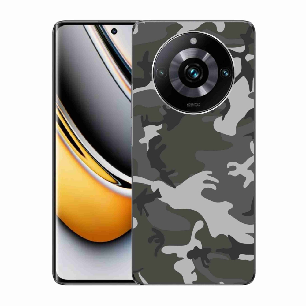 Zselés borítás mmCase a Realme 11 Pro/11 Pro+ készülékhez - álcázó mintázat