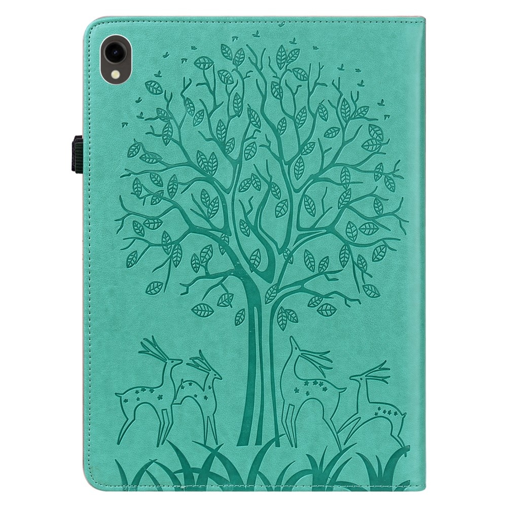 Fát záró tok Samsung Galaxy Tab S9/Tab S10 készülékhez - zöld