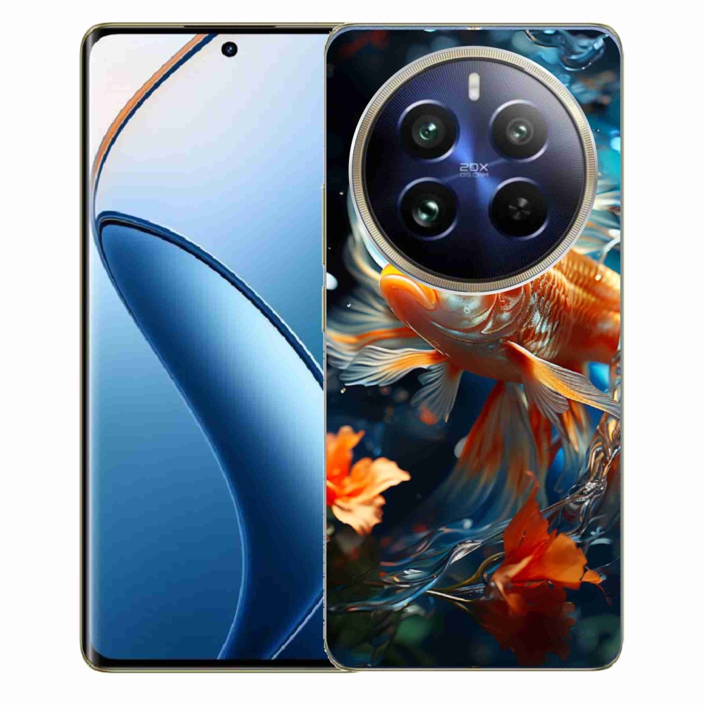 Zselés borítás mmCase a Realme 12 Pro 5G/12 Pro+ 5G számára - hal